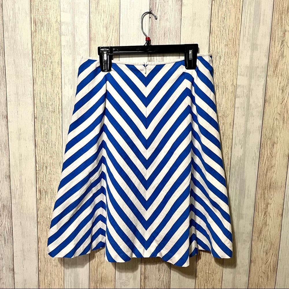 Talbots A-Line Chevron Skirt - Picture 4 of 6